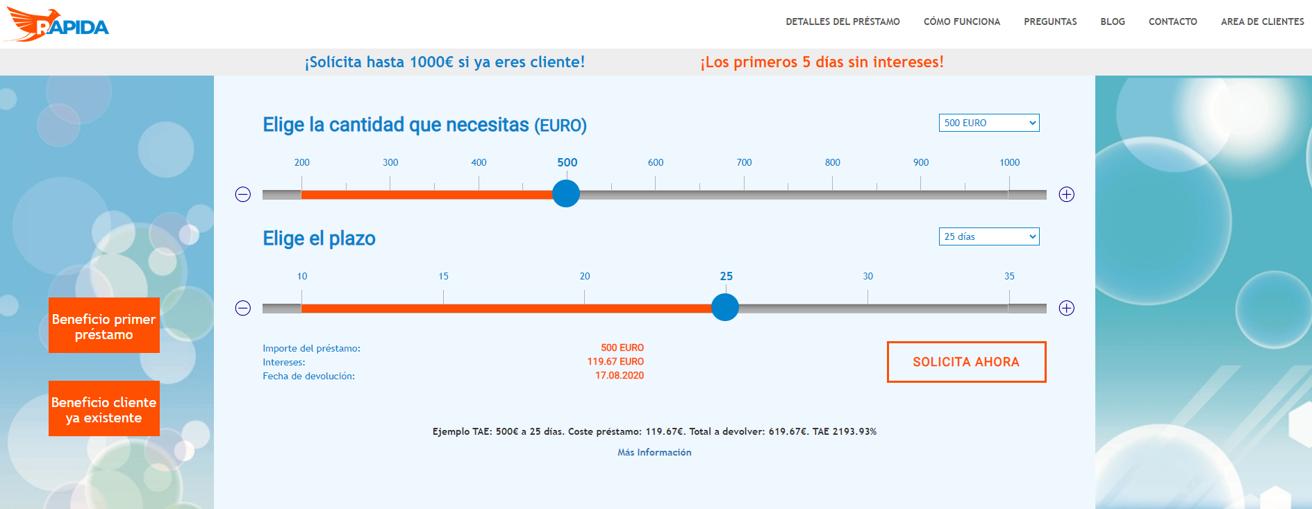 rapida - prestamos y creditos rapidos