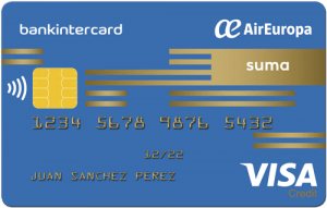 Tarjeta Visa Air Europa Suma Bankintercard